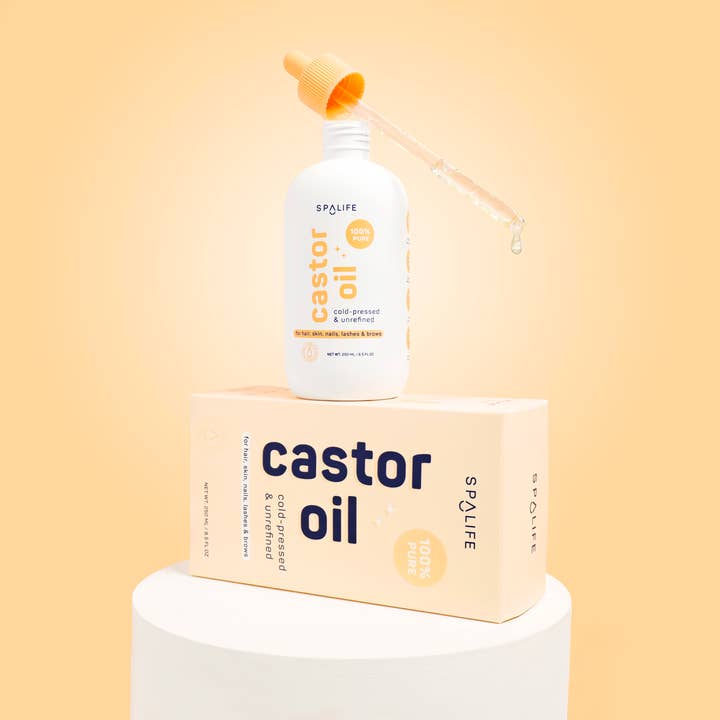 Cold-Pressed Unrefined 100% Pure Castor Oil