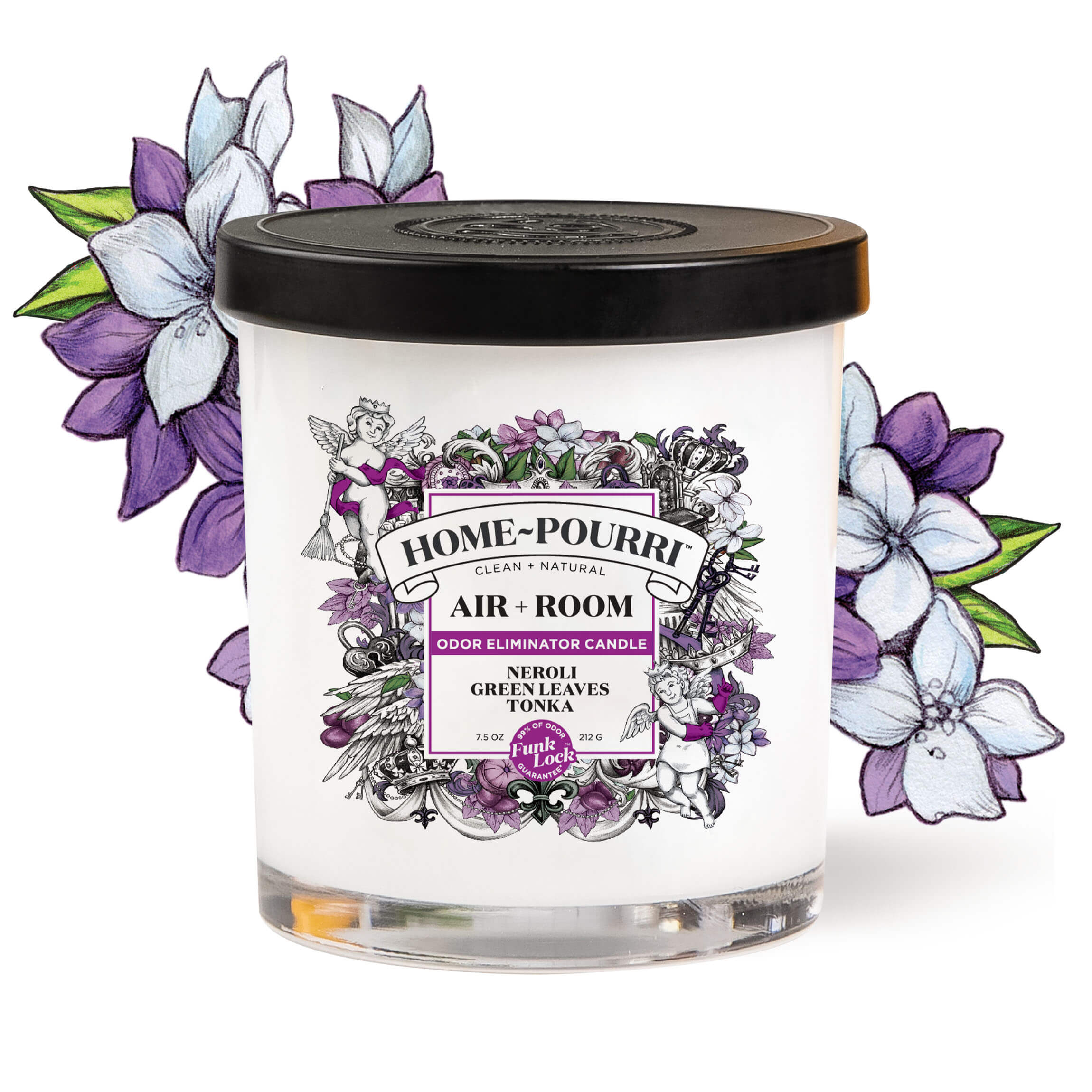 Nerolie Green Leaves Tonka Candle by Poo-Pourri