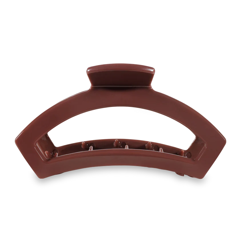 Large Teleties Open Claw Clip Nutmeg Prep Obsessed