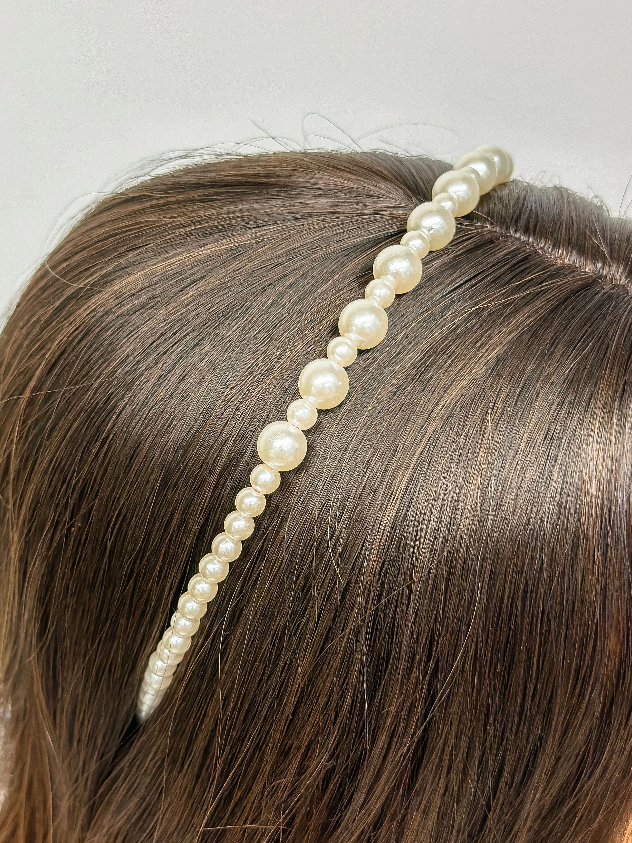 Studded Pearl Headband