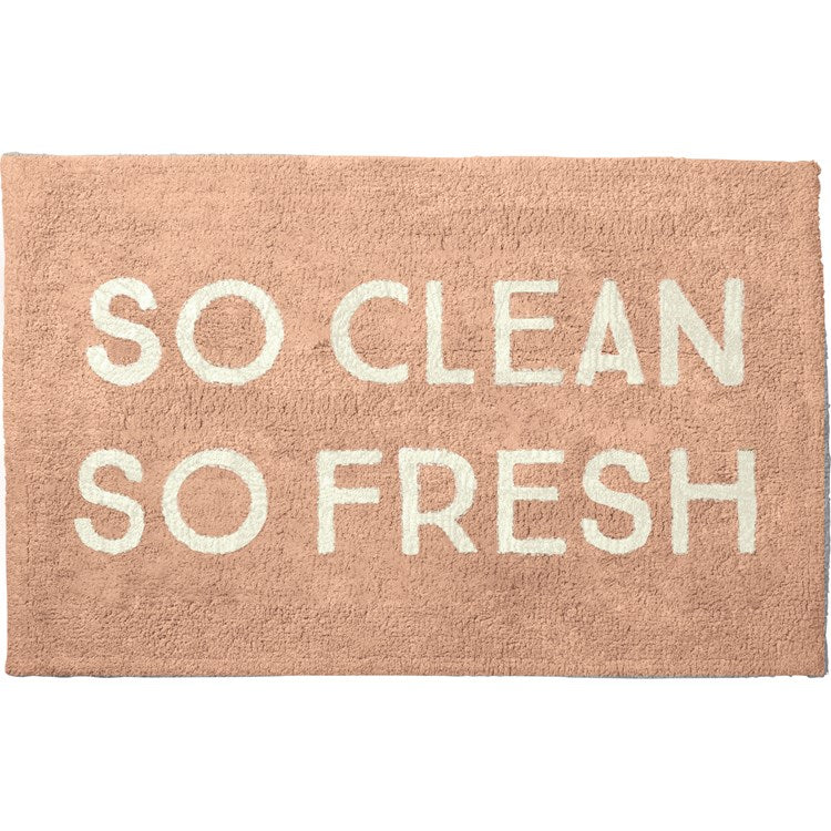'So Clean So Fresh' Bath Rug by PBK