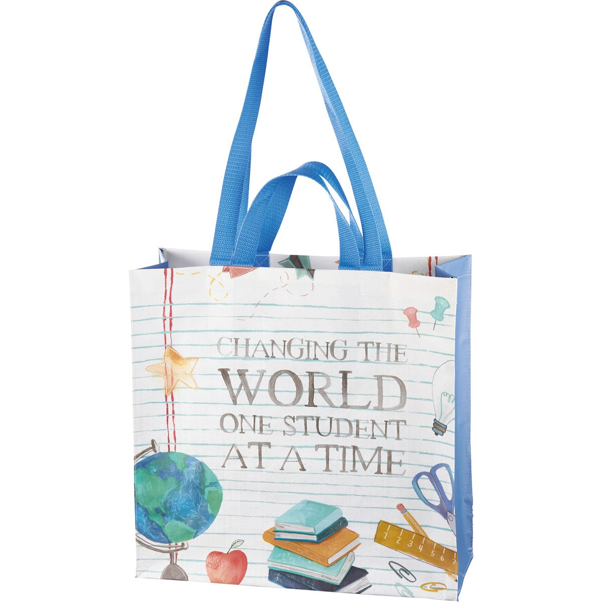 'Changing The World One Student At A Time' Market Tote