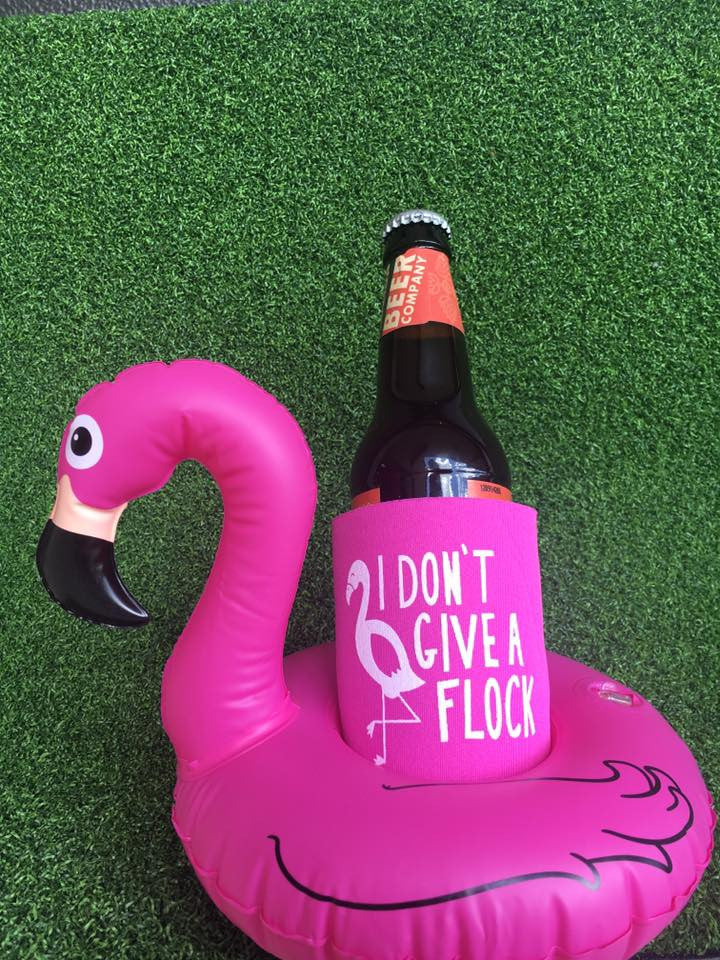 'I Don't Give A Flock' Drink Hugger