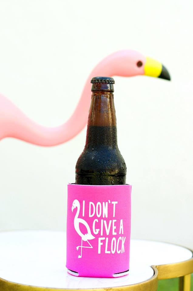 Flamingo Can Cover Coozie