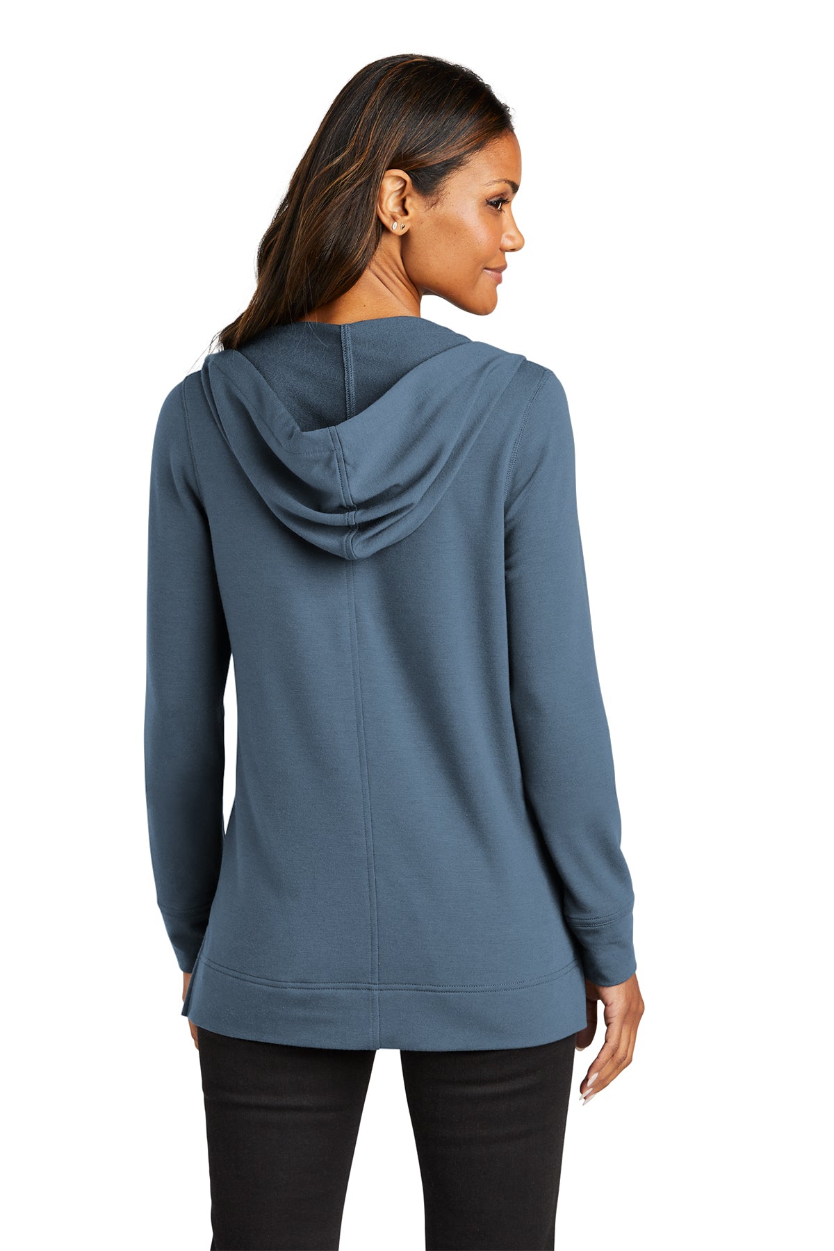 Sidney Microterry Pullover Hoodie - Dusk Blue (Ships in 1-2 Weeks)