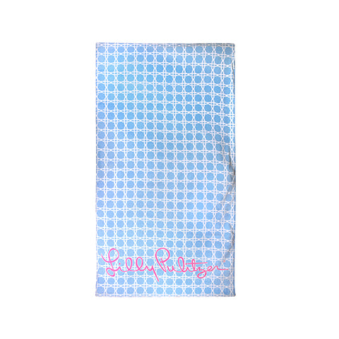 Beach Towel by Lilly Pulitzer - Frenchie Blue Caning