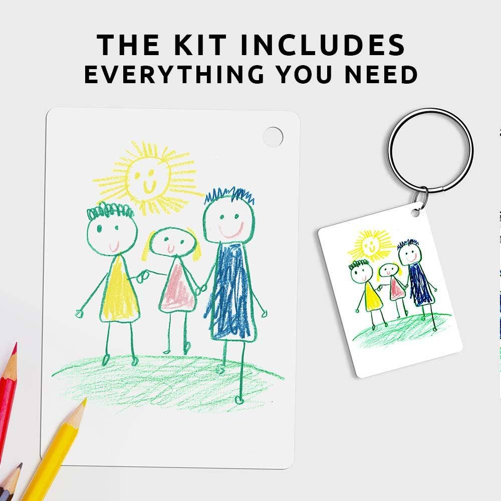 Drawing Shrink Keyring Kit