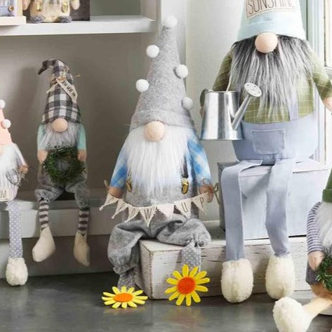 Deluxe Garden Dangle Gnomes by Mud Pie