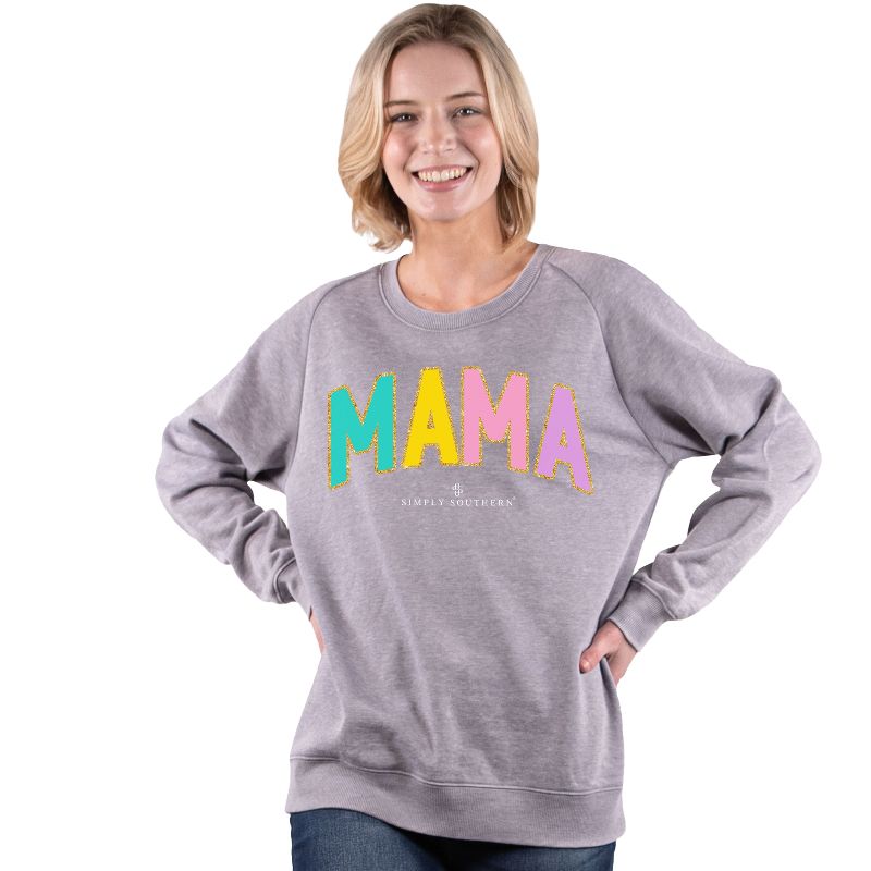 'Mama' Crewneck Pullover by Simply Southern