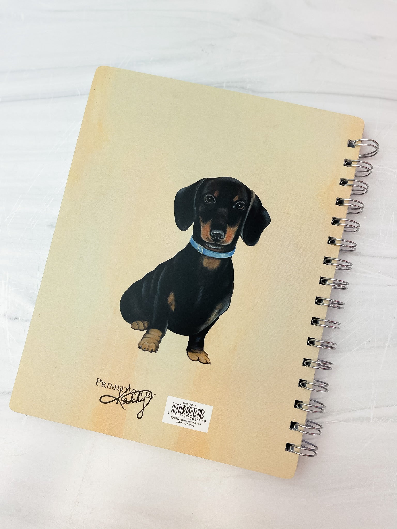 'Life is Better with a Dachshund' Spiral Bound Notebook