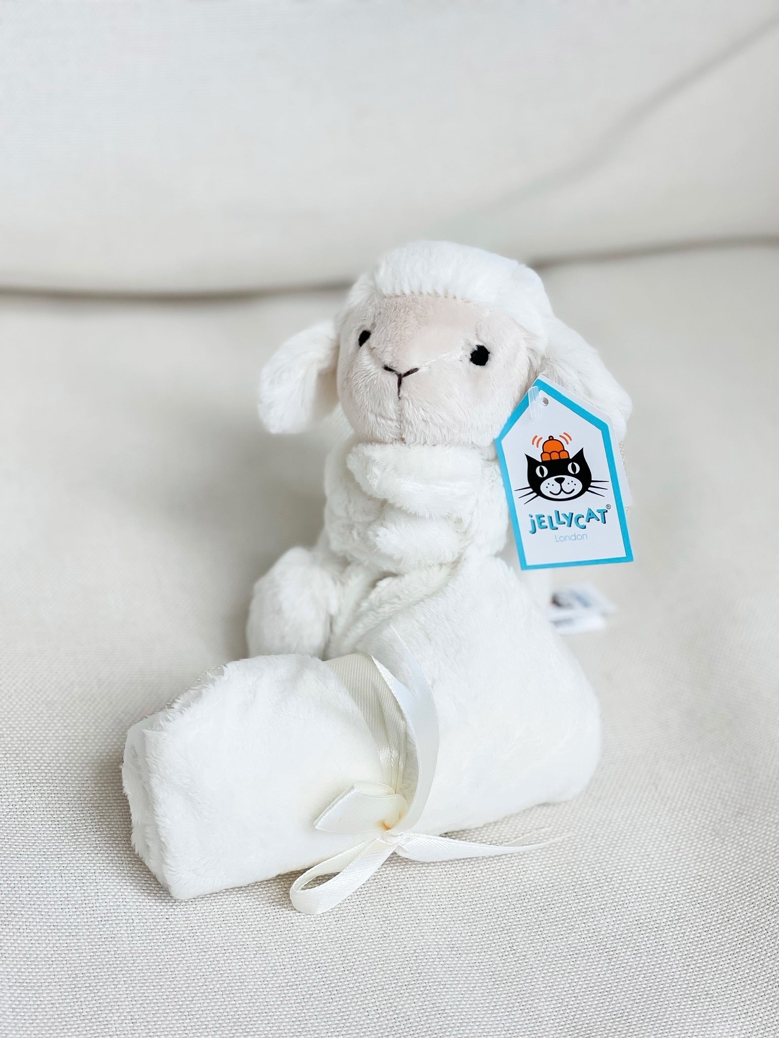 Bashful Lamb Soother by Jellycat