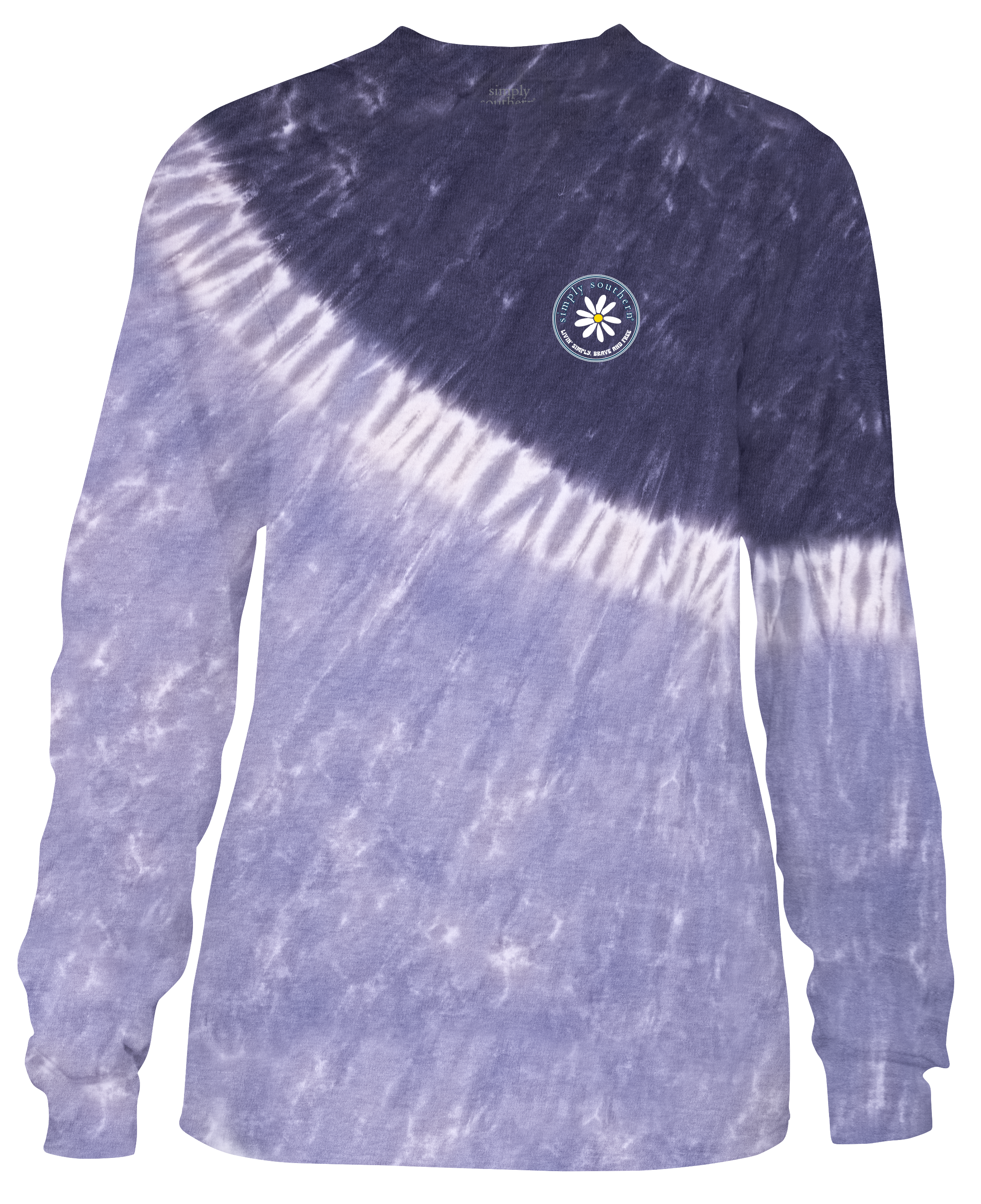 'Have Faith' Long Sleeve Tie Dye Tee by Simply Southern