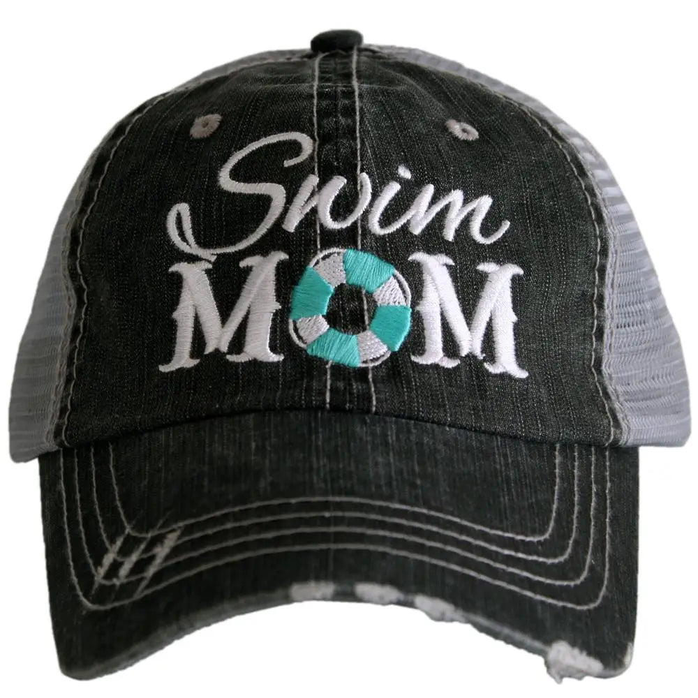 'Swim Mom' Trucker Cap