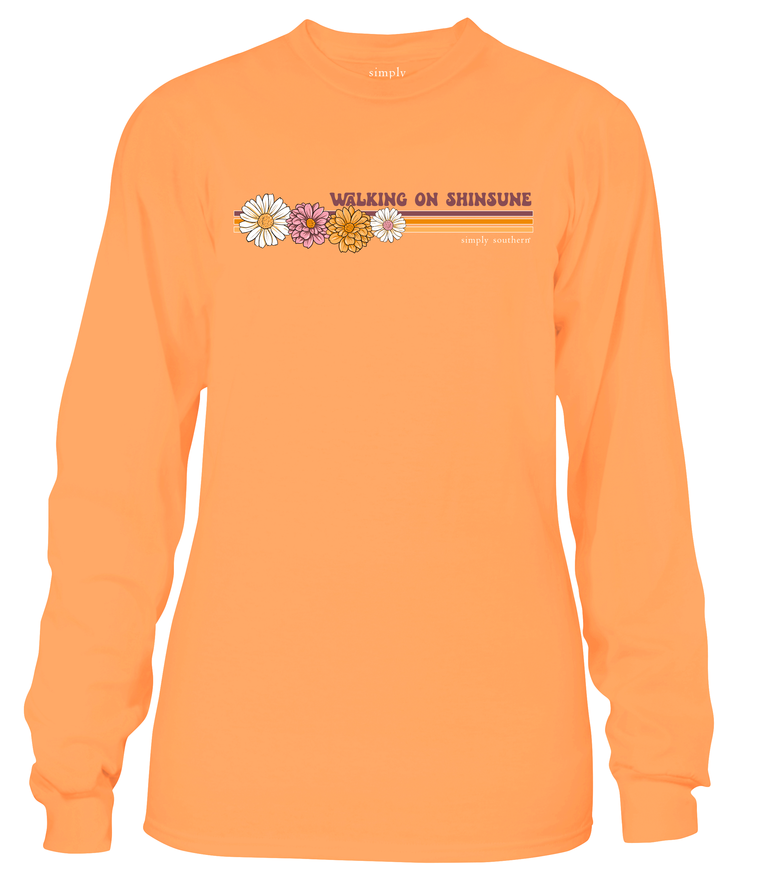 'Walking On Sunshine' Long Sleeve Tee by Simply Southern