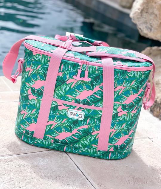 Pink and Green Palm Springs Family Cooler by Swig