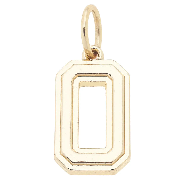 Number Charm in Shiny Gold By Canvas