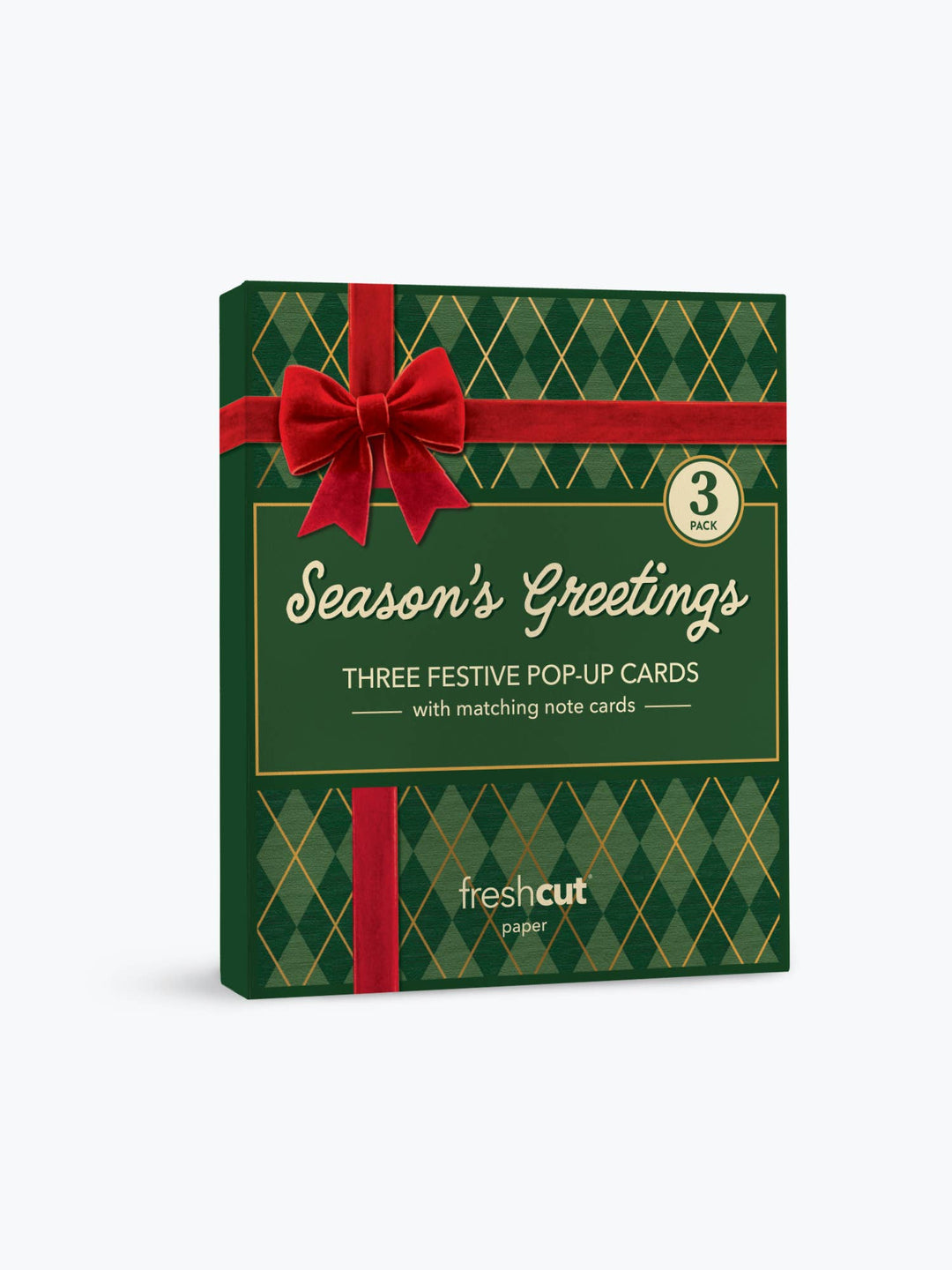 Season's Greetings Card Set of 3