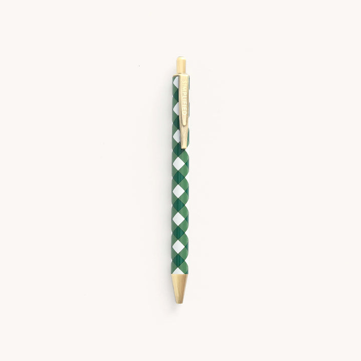 Camp Gingham Click Pen by Emily Ley