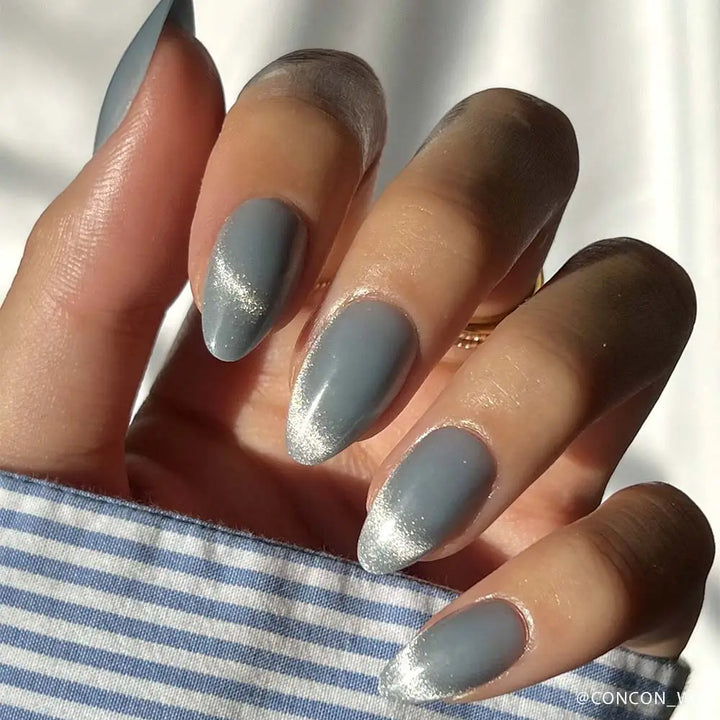 Press-On Glamnetic Nails - Baby Blues