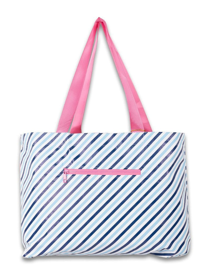 Trellis Patchwork Reversible Splash Tote by Simply Southern