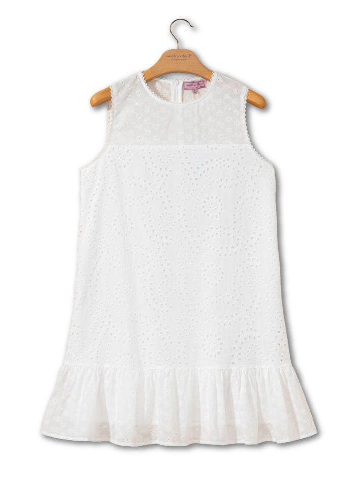 Sunday Afternoon Dress - White by Simply Southern
