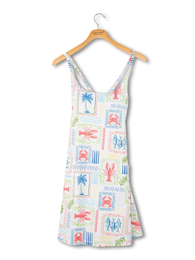 UPF Tank Dress - Sea Patch by Simply Southern