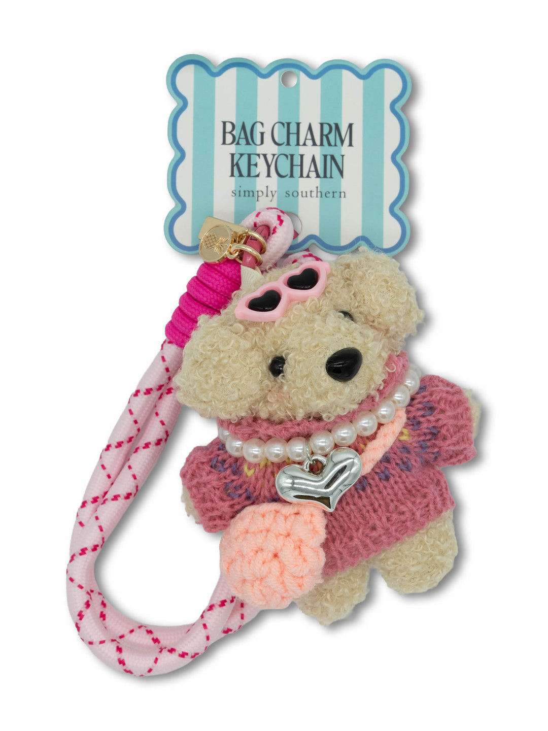 Plush Bag Charm by Simply Southern