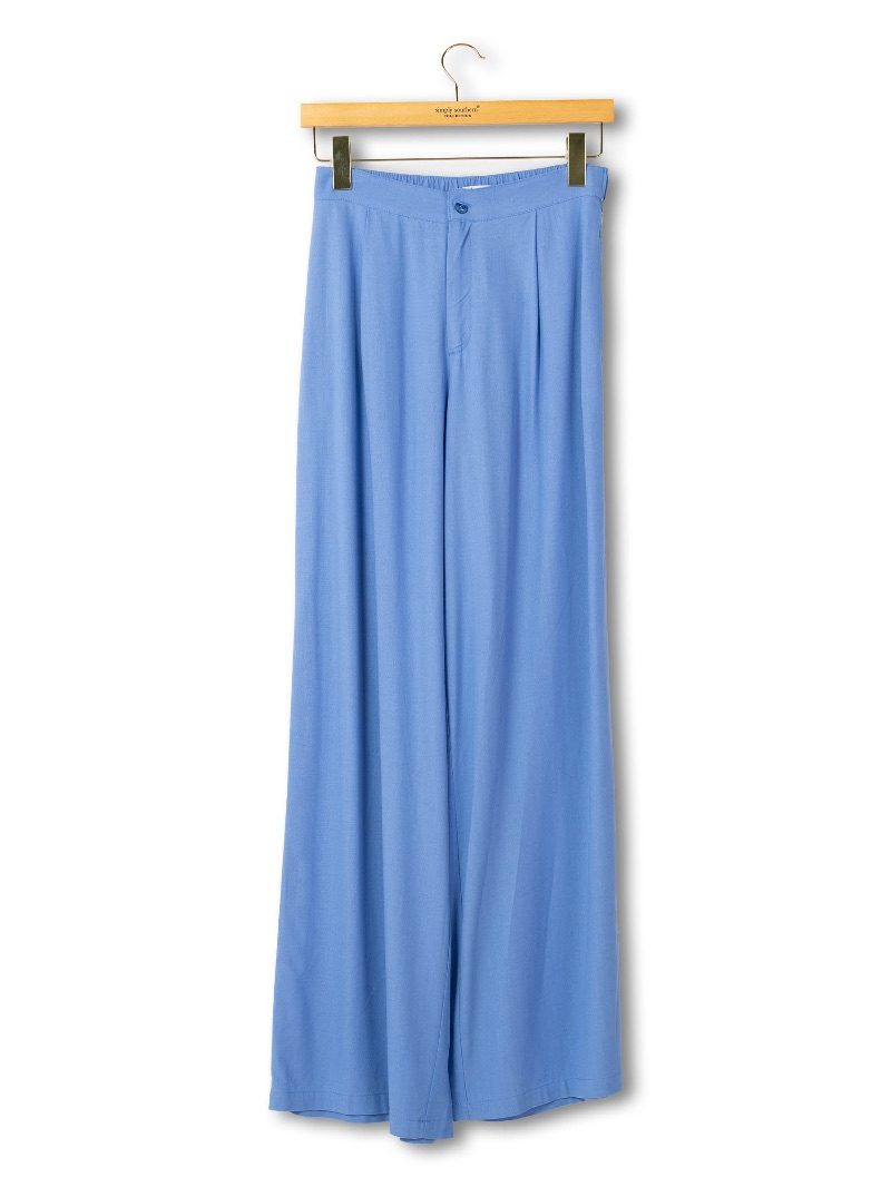Wide Leg Pants - Blue by Simply Southern
