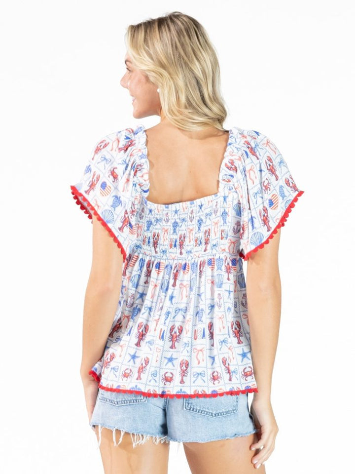 American Girl Top by Simply Southern