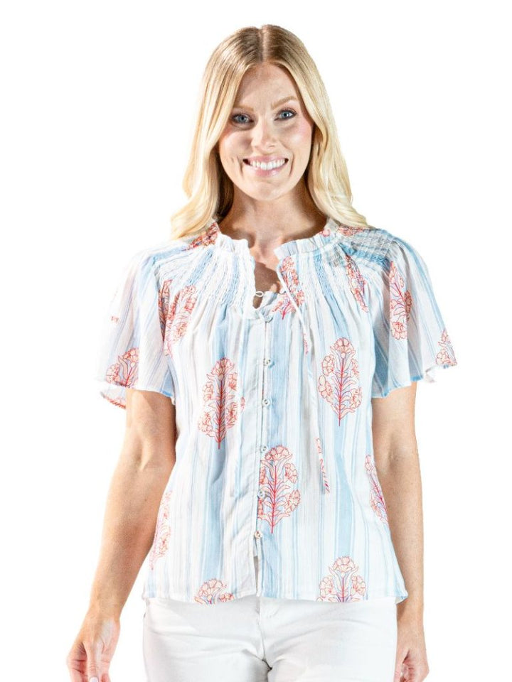 Floral Top by Simply Southern