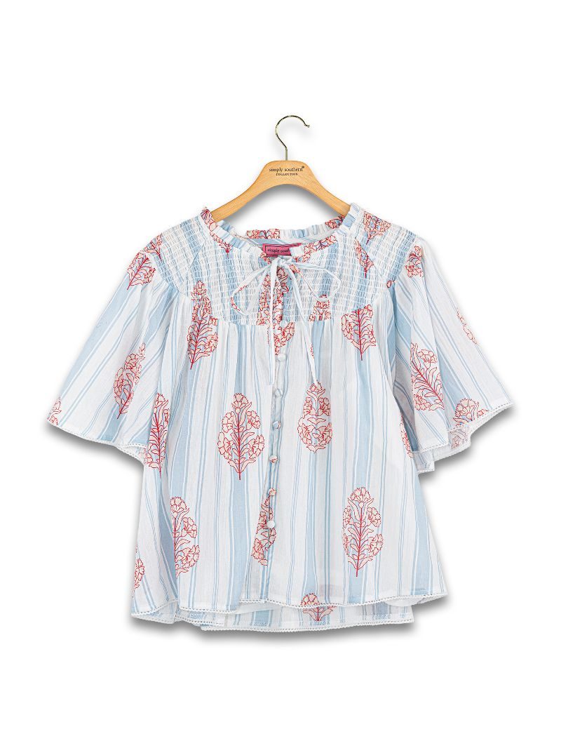 Floral Top by Simply Southern