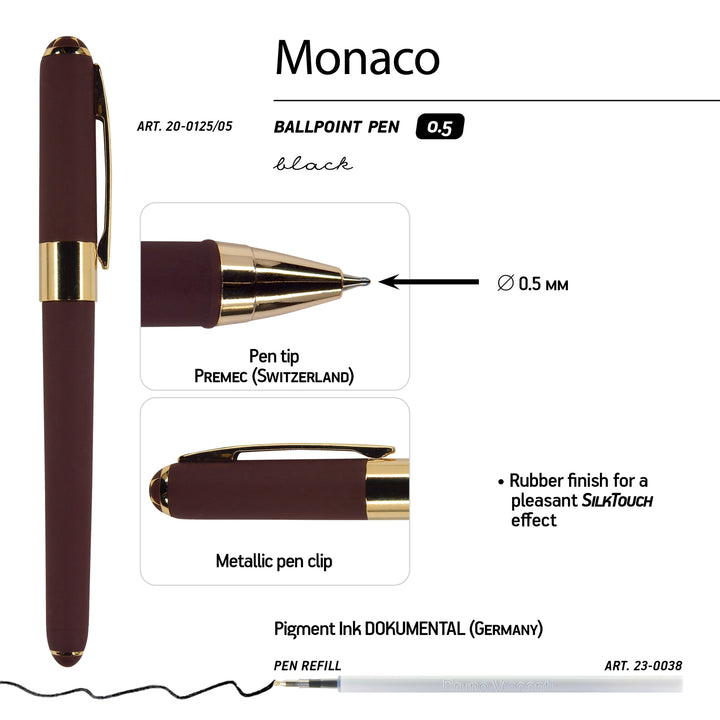 Monaco Pen - Chocolate