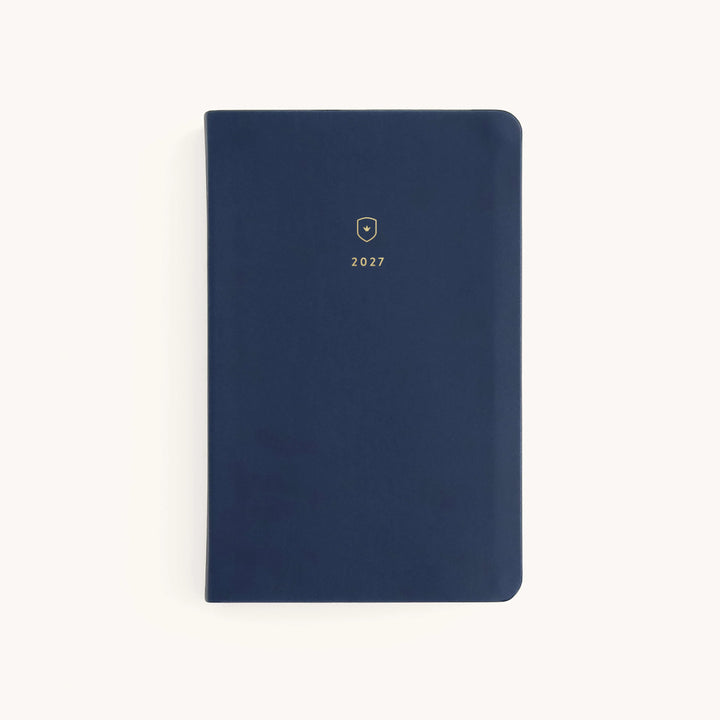 Navy 2027 Bookbound Daily Dapperdesk Planner by Emily Ley