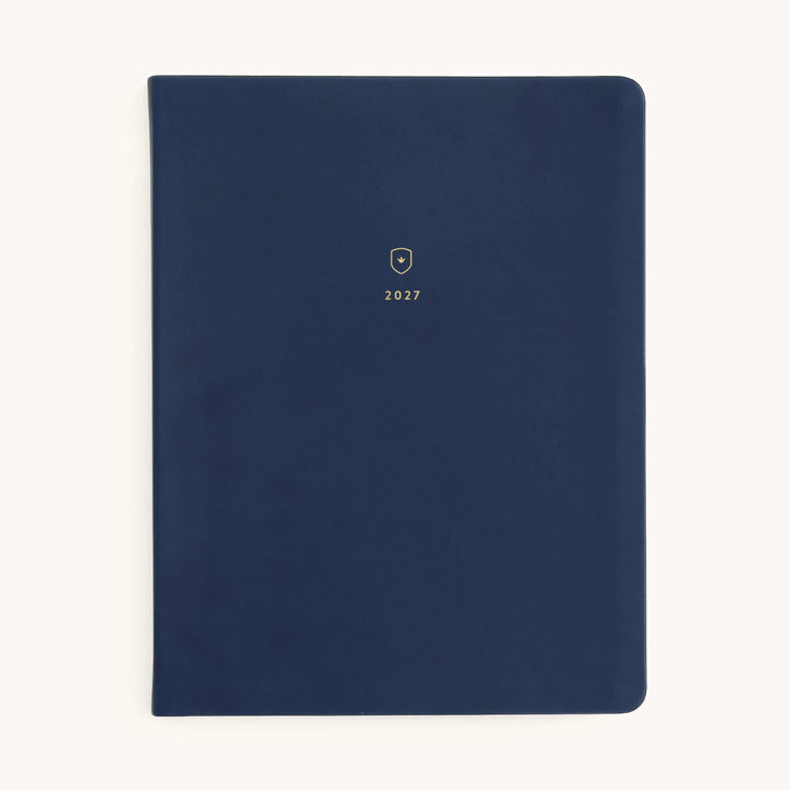 Navy 2027 Bookbound Weekly Dapperdesk Planner by Emily Ley