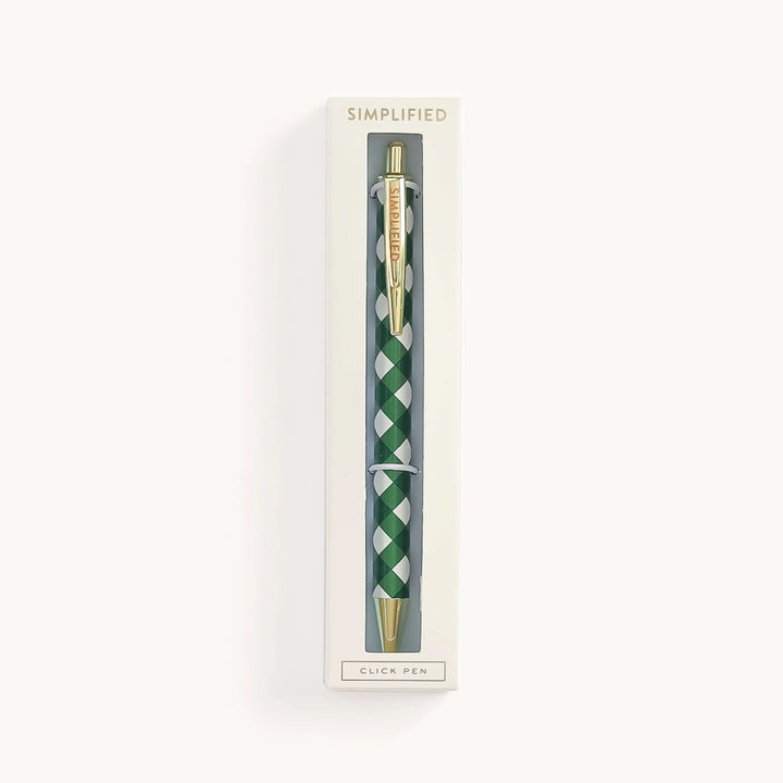 Camp Gingham Click Pen by Emily Ley