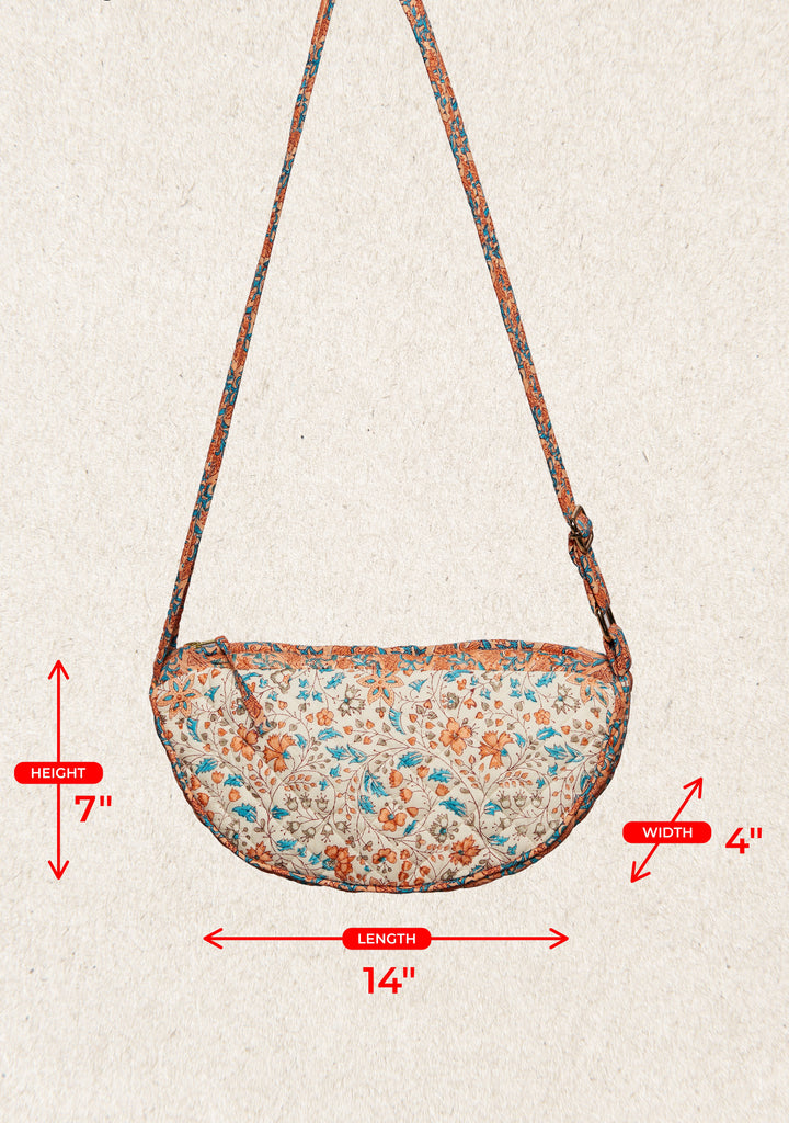Floral Quilted Crossbody by POL