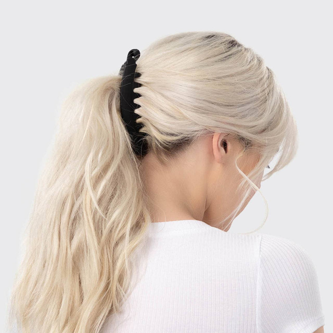 Banana Clip Set - Black & Tortoise