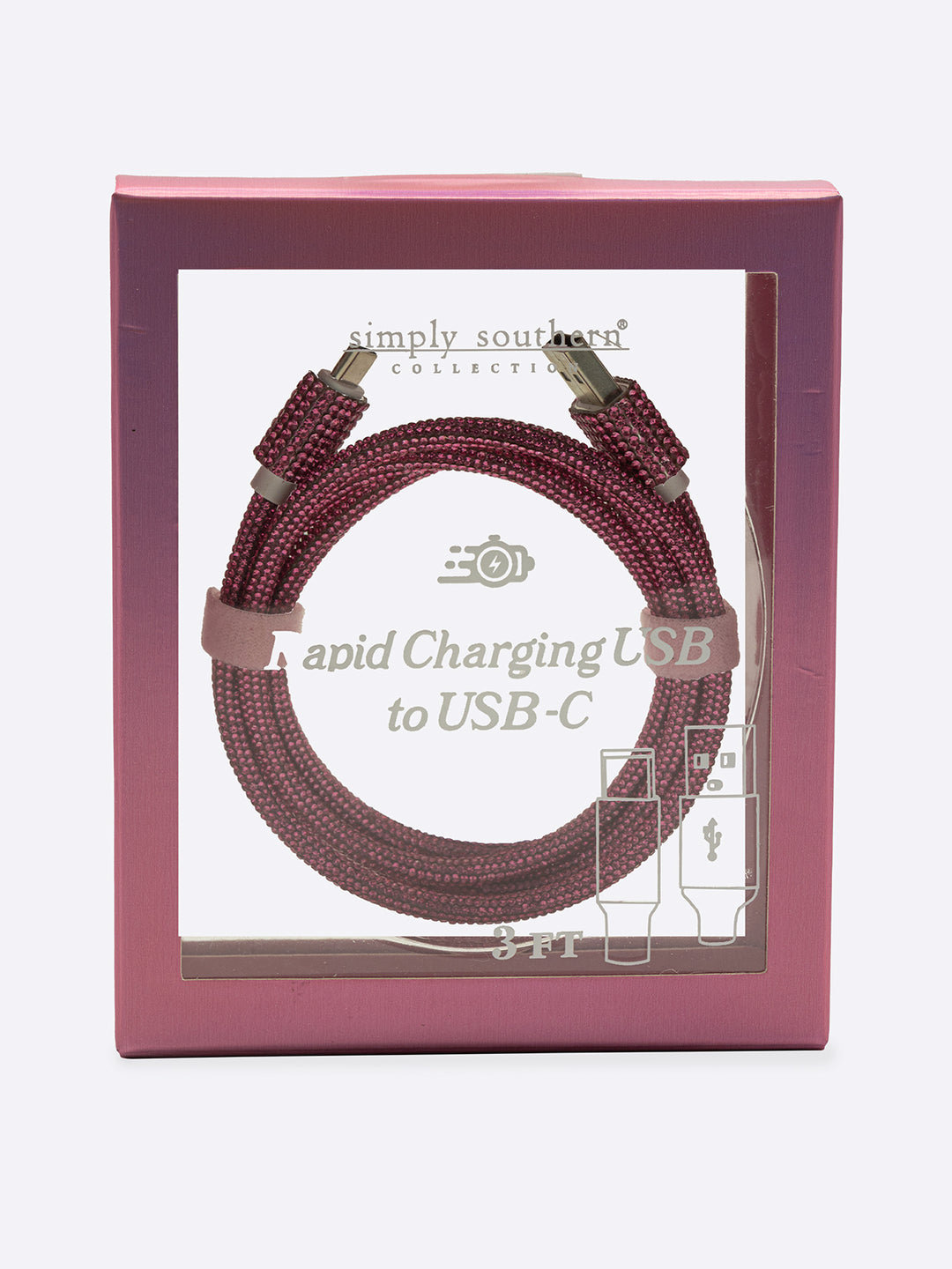 USB-C to USB Charging Cable by Simply Southern