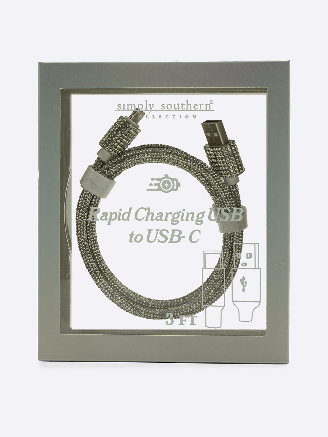 USB-C to USB Charging Cable by Simply Southern