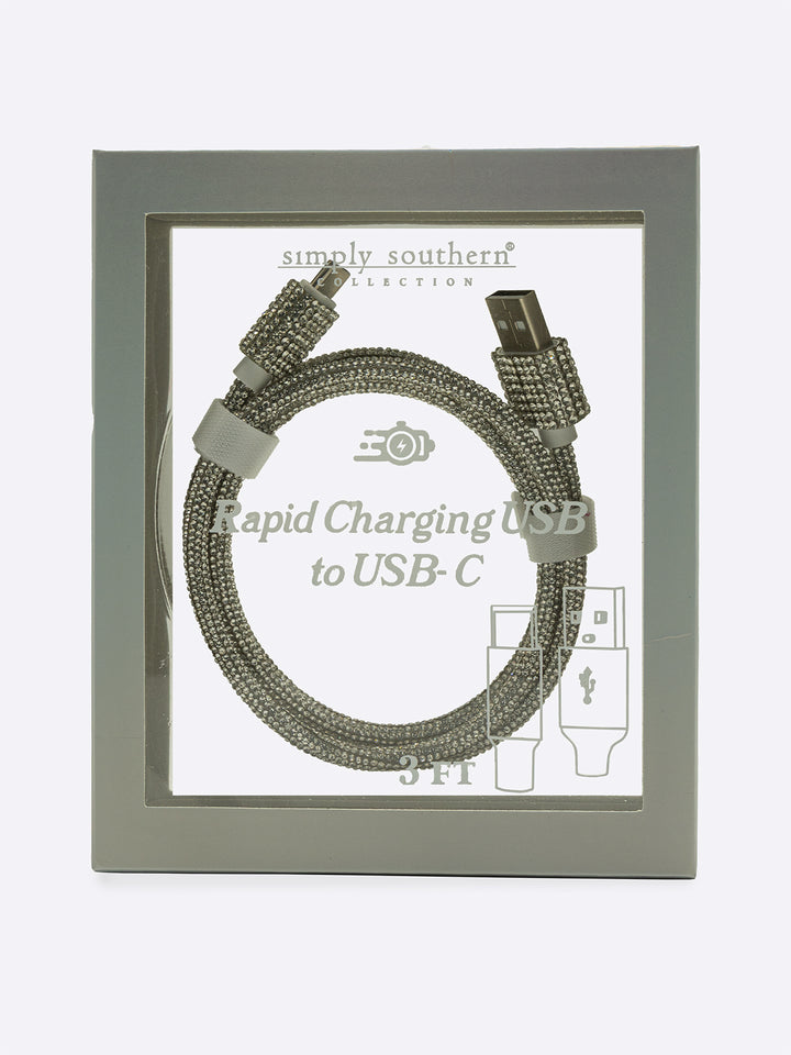 USB-C to USB Charging Cable by Simply Southern