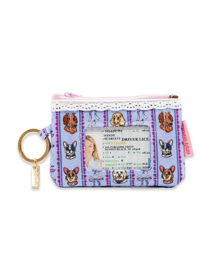 Lace ID Wallet - Dogs & Bows by Simply Southern