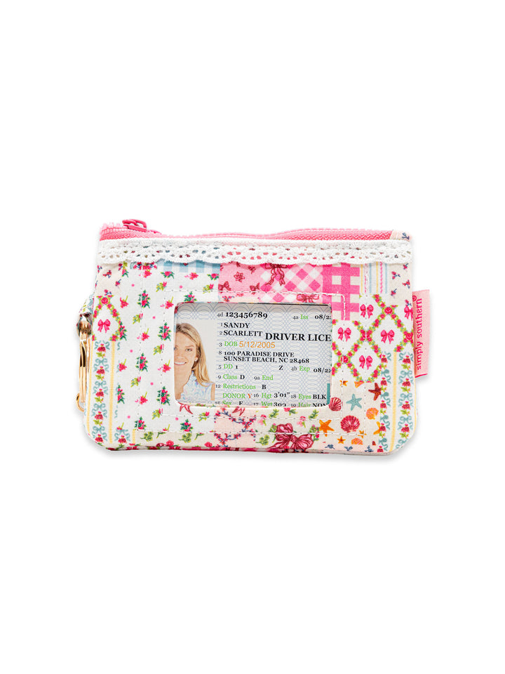 Lace ID Wallet - Ribbon Quilt by Simply Southern