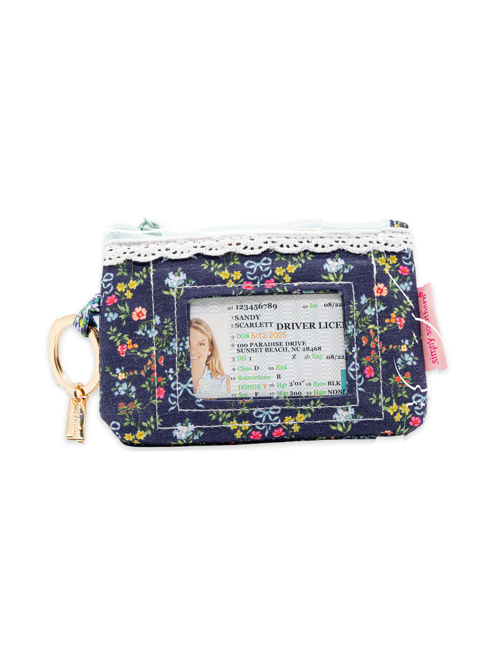 Lace ID Wallet - Ribbon & Floral by Simply Southern