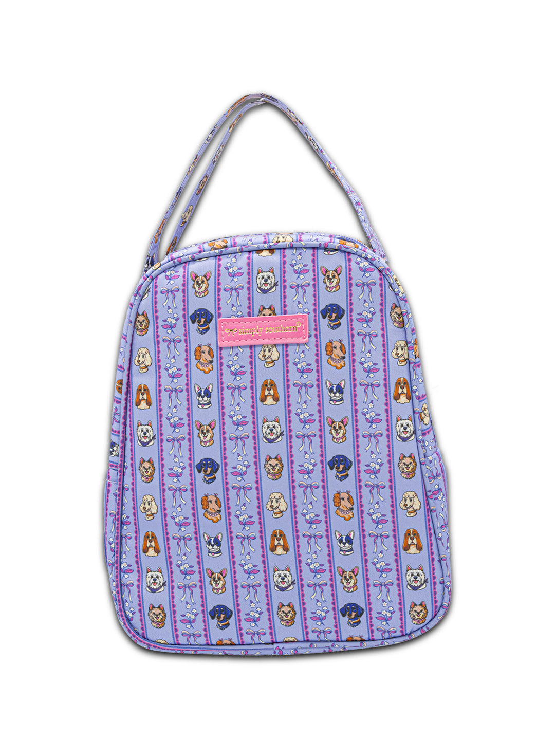 Dogs & Bows School Lunch Bag by Simply Southern