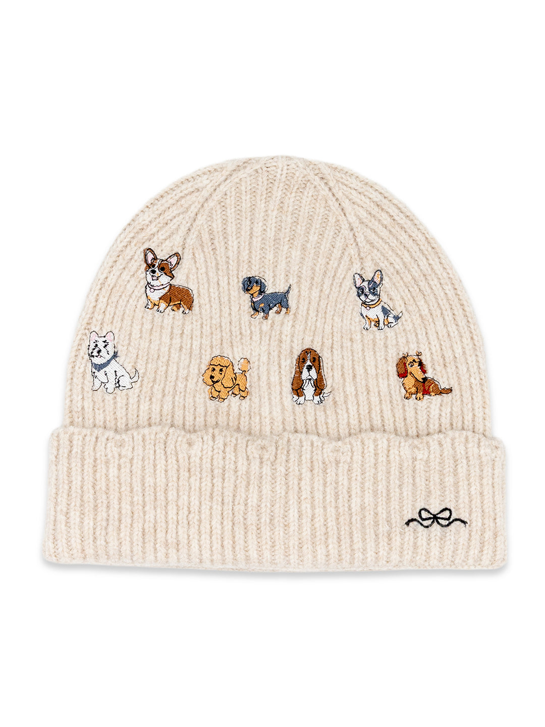 Beige Women's Patch Beanie by Simply Southern