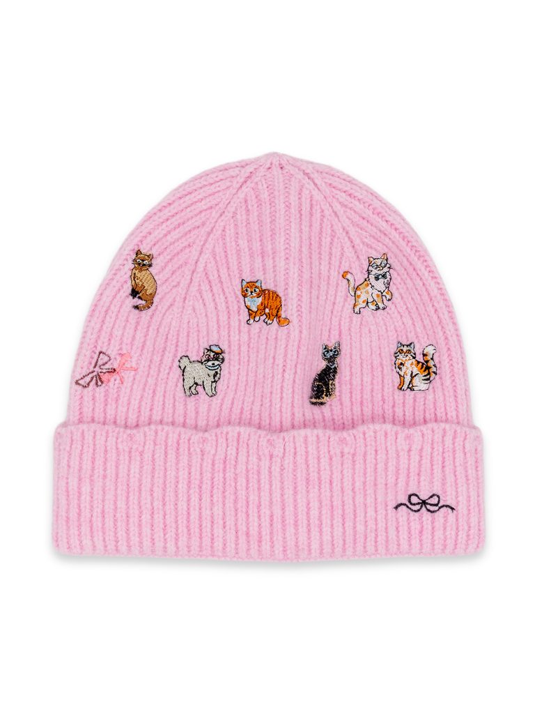 Pink Women's Patch Beanie by Simply Southern