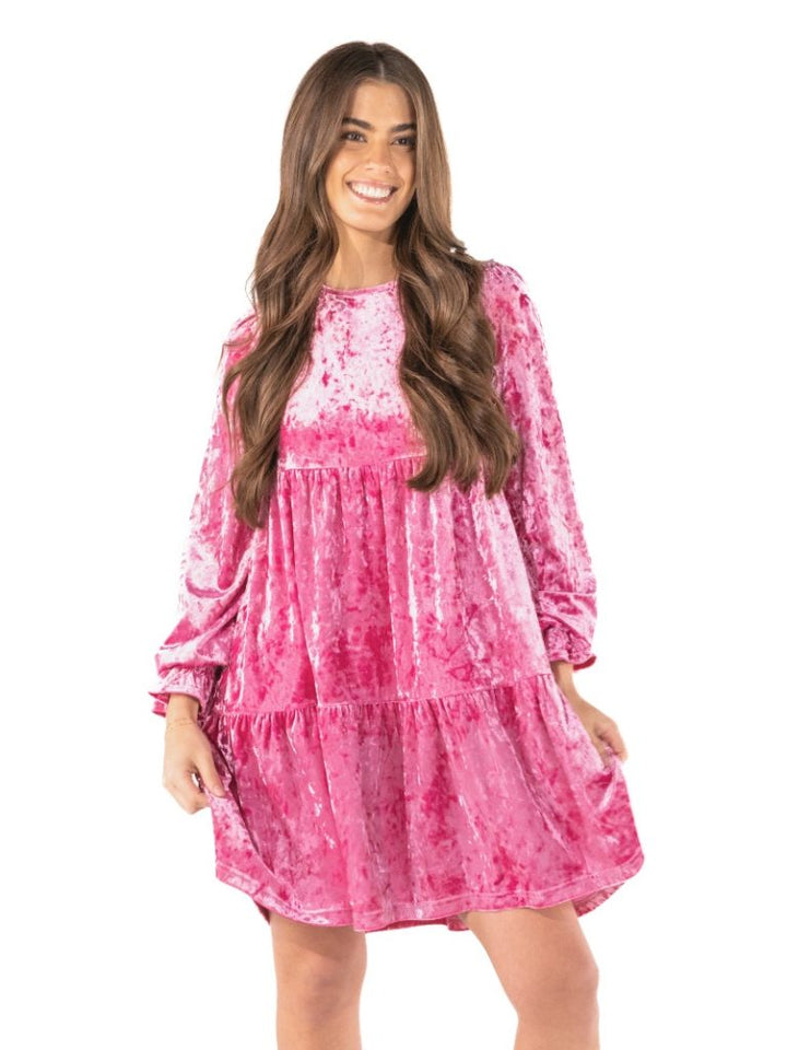 JUNE MARKET: Elisa Dress - Pink by Simply Southern (Ships Late July)