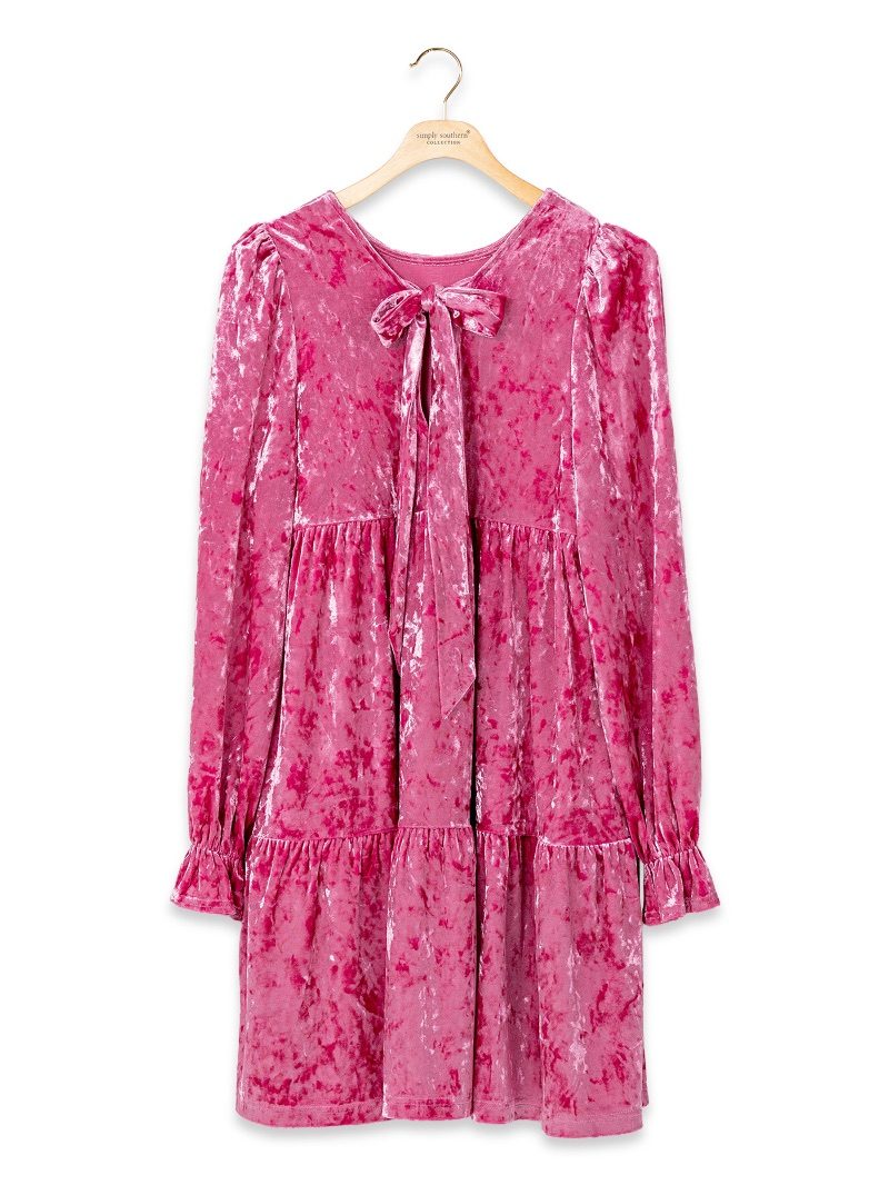 JUNE MARKET: Elisa Dress - Pink by Simply Southern (Ships Late July)