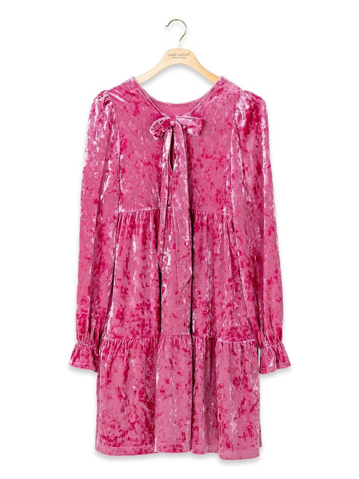 JUNE MARKET: Elisa Dress - Pink by Simply Southern (Ships Late July)