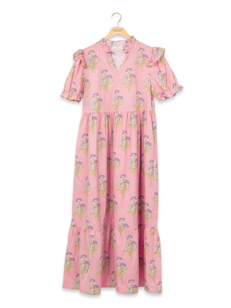 JUNE MARKET: Harper Dress - Pink by Simply Southern (Ships Late September)